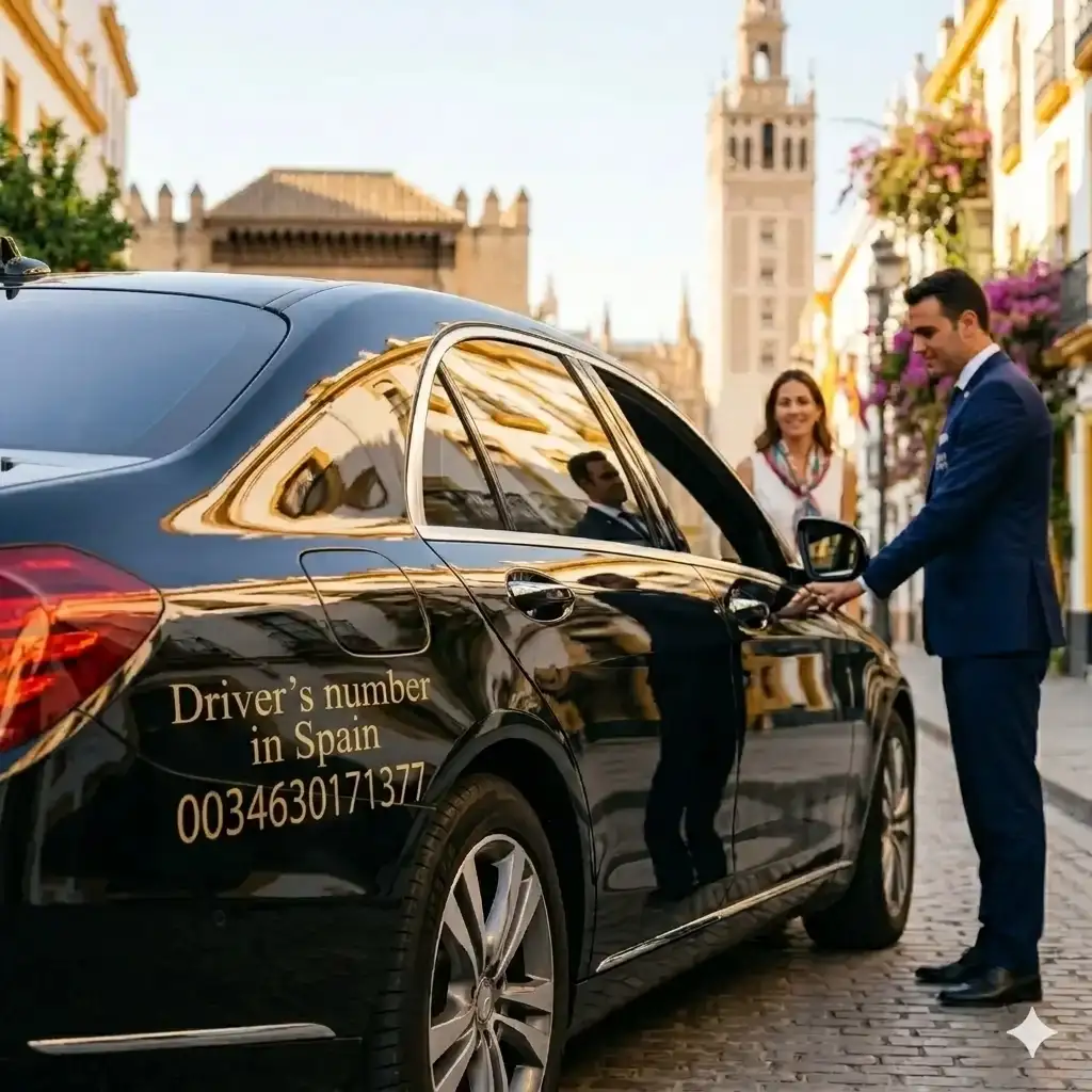 Driver's number in Spain