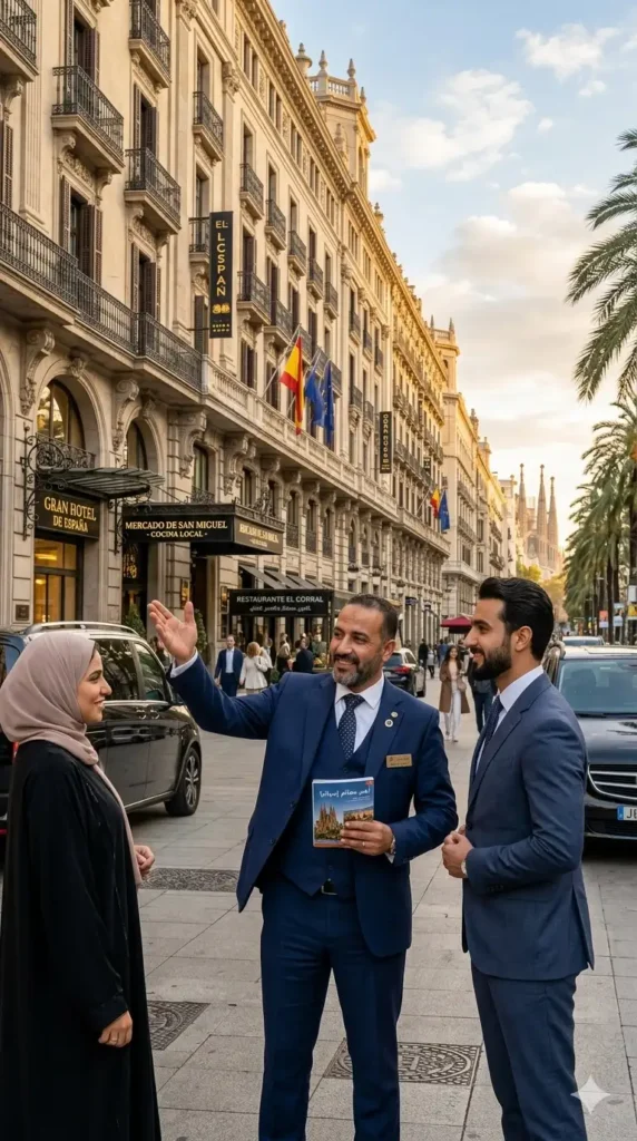 سائق يتحدث العربية في اسبانيا